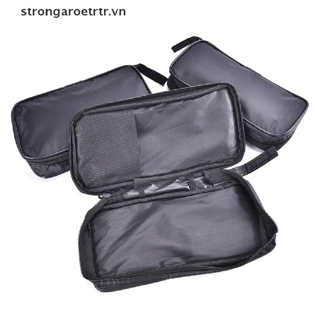 Túi đựng dụng cụ sửa chữa đồng hồ vạn năng kỹ thuật số chất lượng cao màu đen