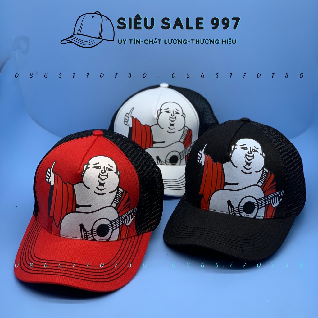 NÓN KẾT ÔNG ĐỊA 3 MÀU PHỐI LƯỚI SIÊU ĐẸP ĐỘI LÀ MAY MẮN