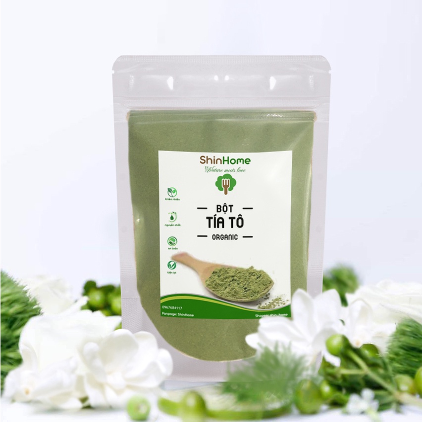 Bột tía tô nguyên chất ShinHome 100g