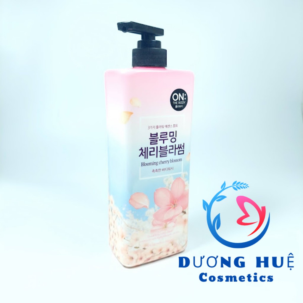 Sữa tắm on the body hương nước hoa mềm mịn da 900g Hàn Quốc (Chính hãng)