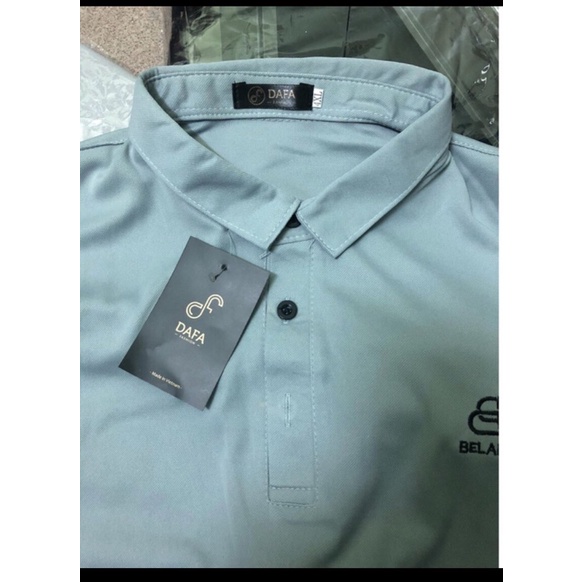 Áo polo nam cổ bẻ chất cotton thấm hút mồ hôi thêu logo - Áo thun nam  mẫu mới