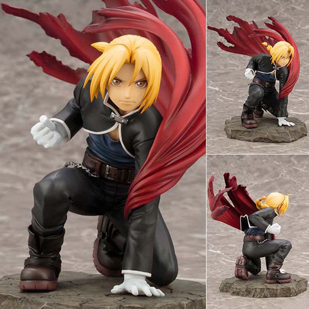 Mô Hình Nhân Vật Edward Elric Hoạt Hình Fullmetal Alchemist 22cm