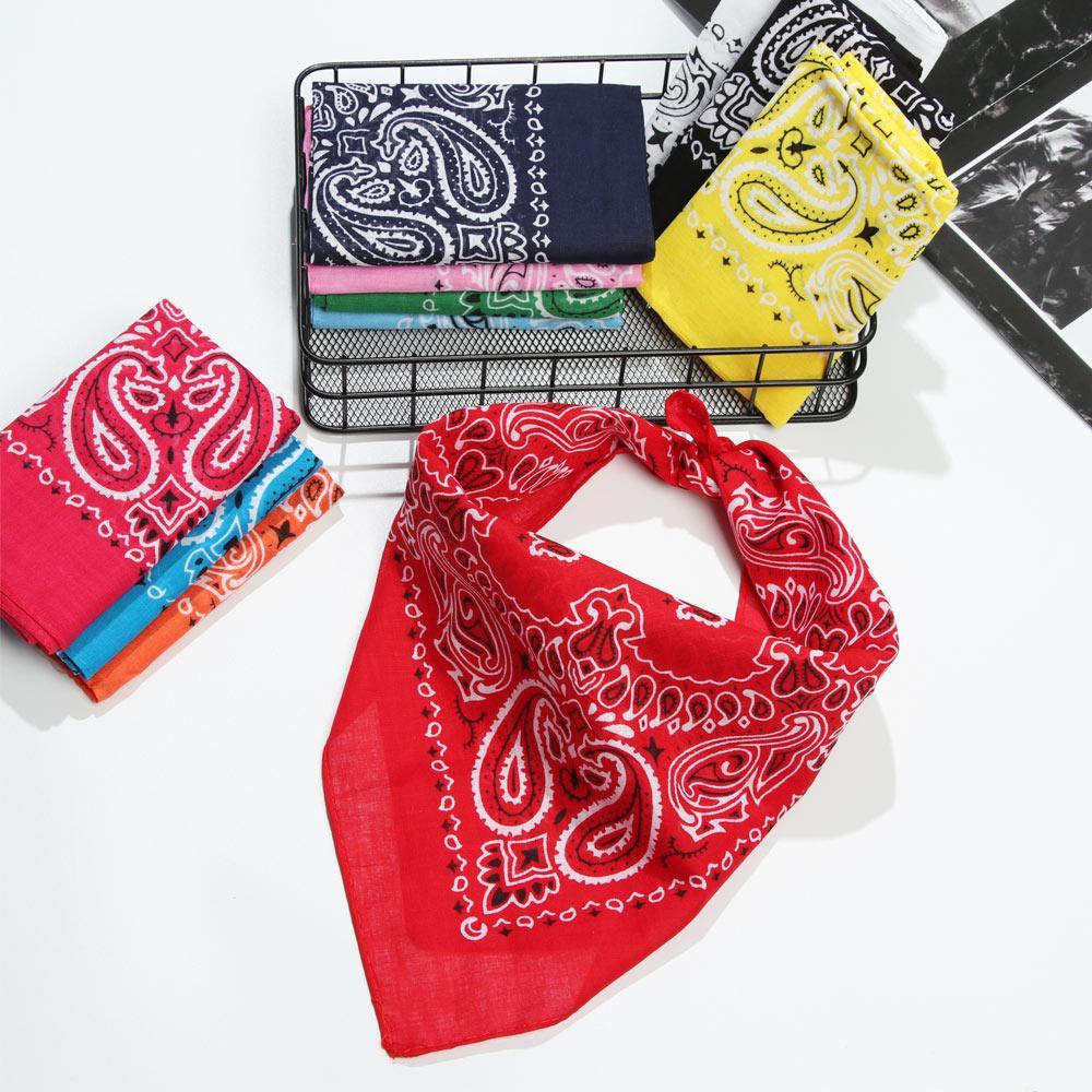 MAYSHOW Khăn Trùm Mặt Thể Thao Hình Vuông Họa Tiết Paisley