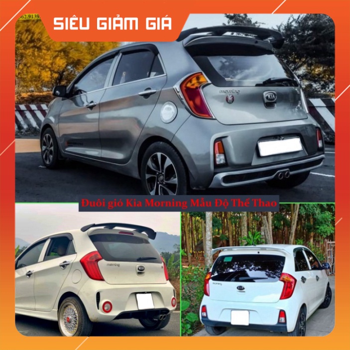SIÊU GIẢM GIÁ Đuôi gió lắp chung các dòng xe suv đuôi cộc Hatchback