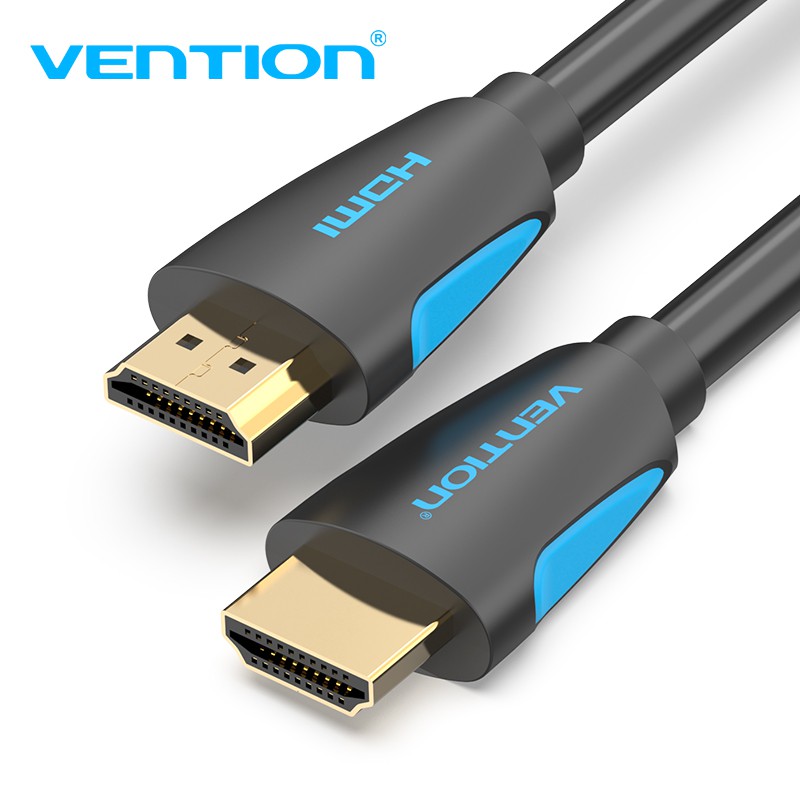 Cáp VENTION HDMI 2.0 4K Tốc Độ Cao 18Gbps 3D 2300p 1080p Nối Mạng Ethernet (3Ft/1M)