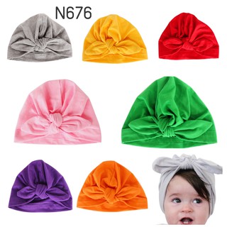Combo 3 mũ turban cho bé gái