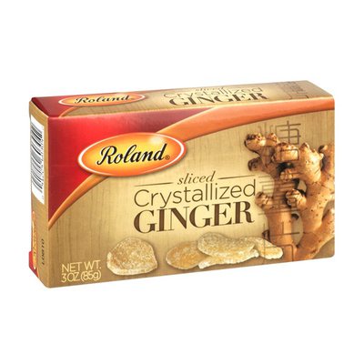 GỪNG LÁT ROLAND CRYSTALISED GINGER - 100G