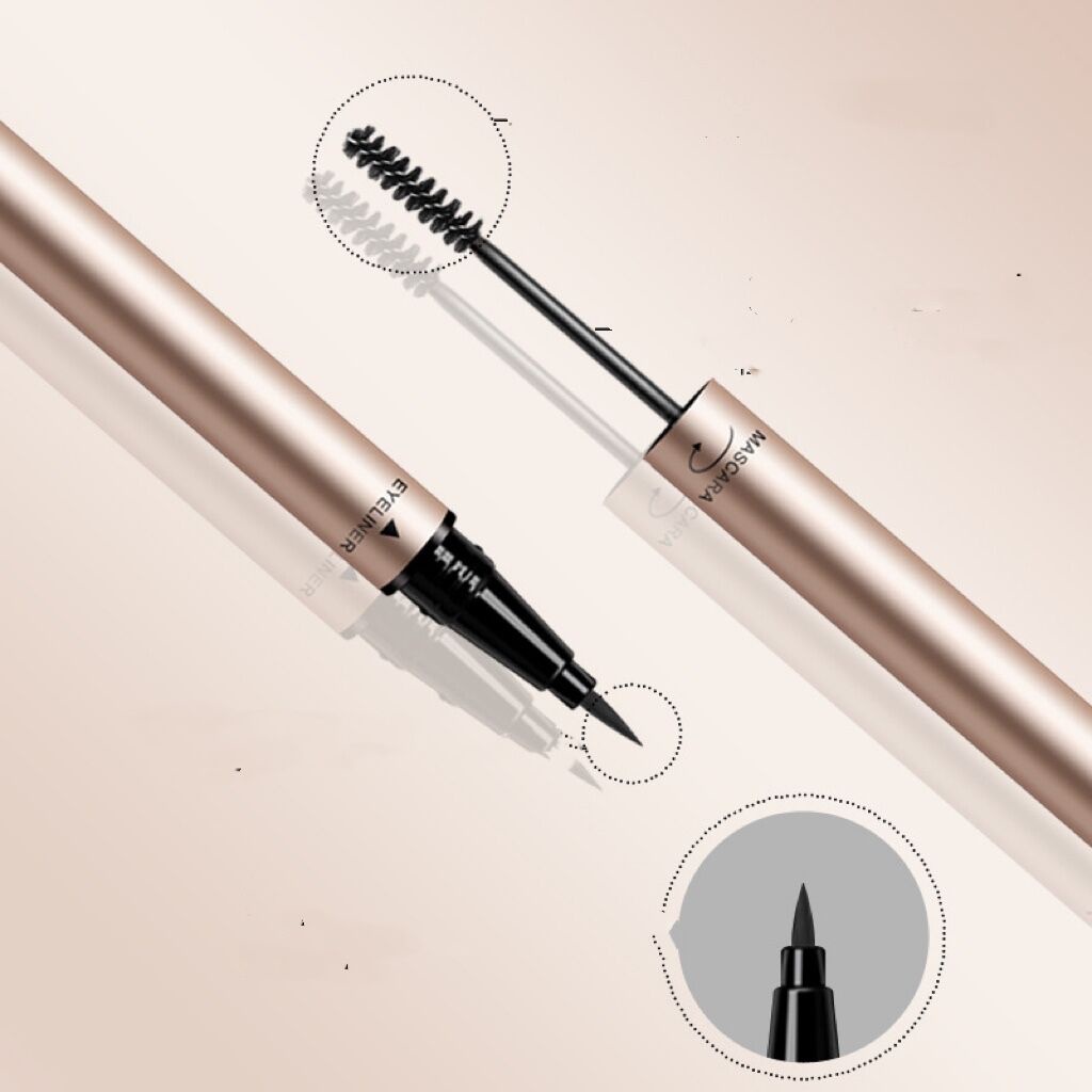 Chuốt mi kiss beauty đầu nhỏ chuốt tơi chuốt dài mascara không thấm nước không lem