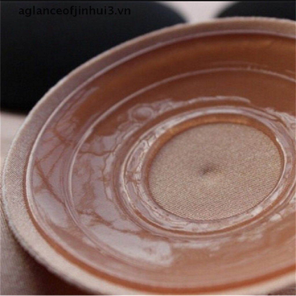 1 Cặp Miếng Dán Ngực Silicone Có Thể Tái Sử Dụng