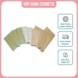 Miếng da giả tập phun xăm thẩm mỹ không bột và có bột, da học điêu khắc chân mày 3d, da giả học phun xăm môi mày mí
