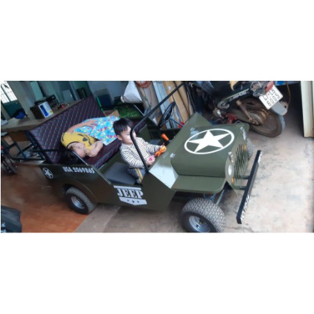 HOT. Combo chế xe ô tô 4 bánh cả nhà ngồi đi chơi, giá mềm, động cơ 48v750w và phụ kiện siêu chất NAMHP