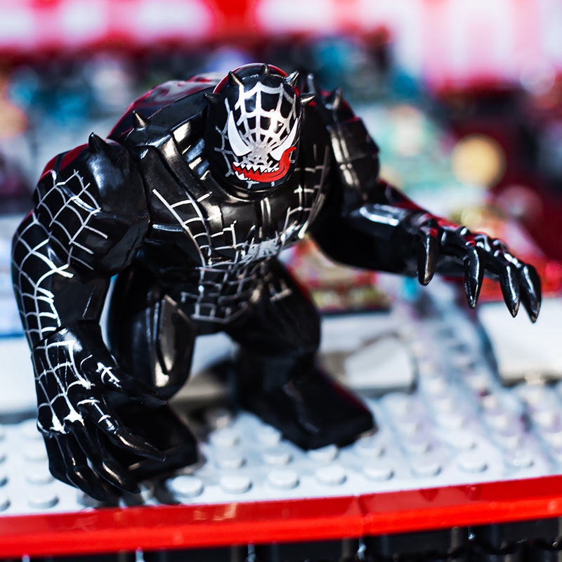 Cuộc tàn sát của Marvel Venom 2 Bắt đầu Siêu anh hùng Người nhện Toxin Deadpool Scream Venom Movie Lego Minifigures