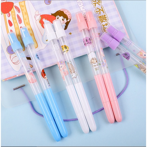 Bút xịt gel bút cute bút dễ thương vương miện
