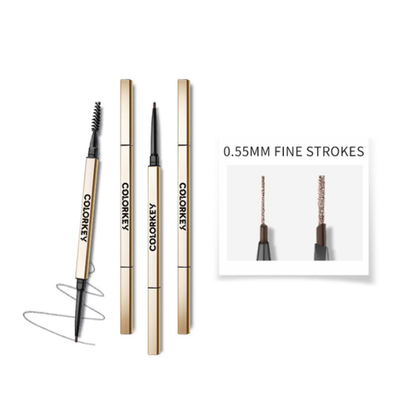 COLORKEY (Hàng Mới Về) Bút Kẻ Lông Mày Hai Đầu Chống Thấm Nước Lâu Trôi Cho Người Mới Bắt Đầu | BigBuy360 - bigbuy360.vn
