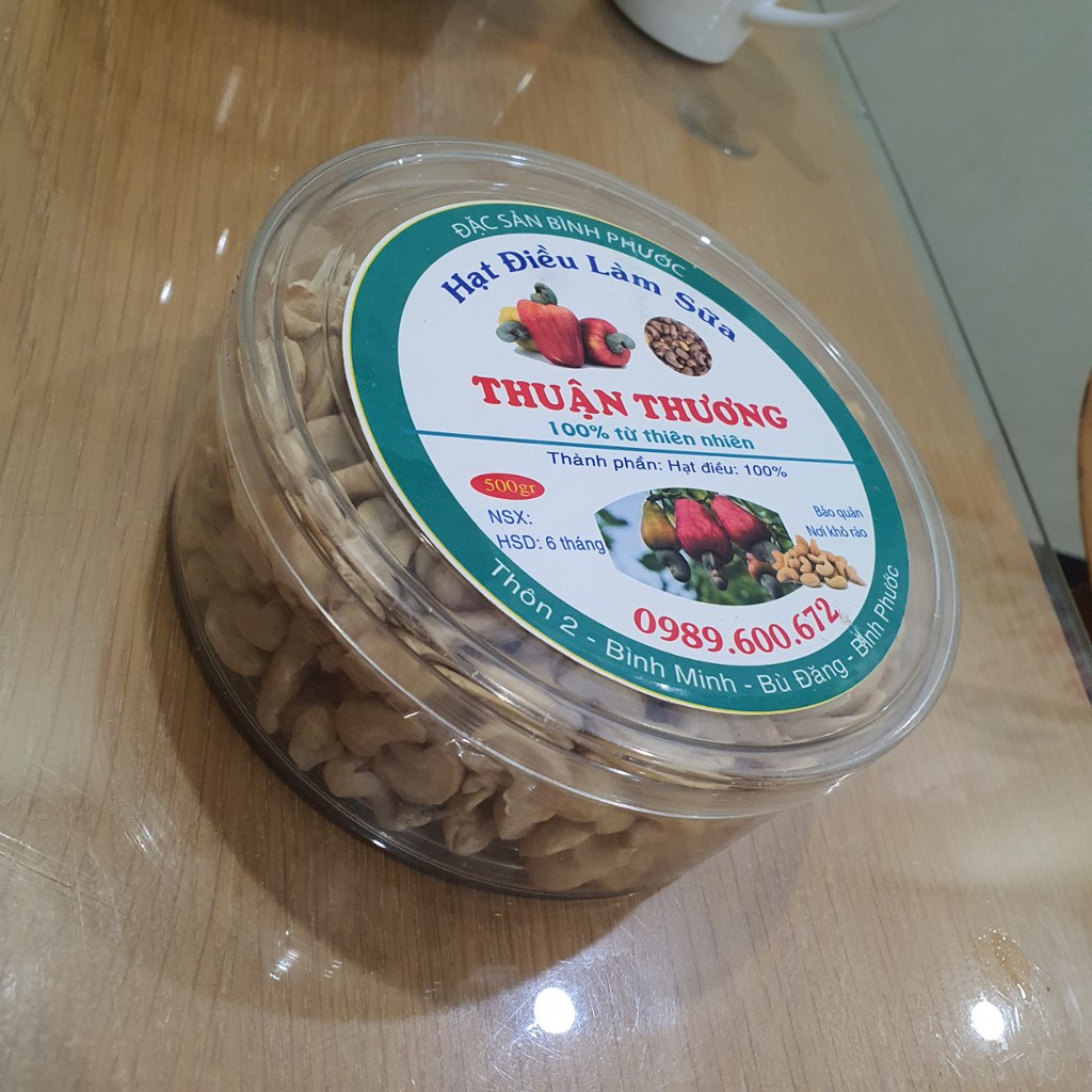 [Hộp 500g] Hạt Điều Tươi Bình Phước Loại Vỡ Đôi Chuyên Làm Sữa, Thực Dưỡng Ăn Kiêng, Giảm Cân | BigBuy360 - bigbuy360.vn