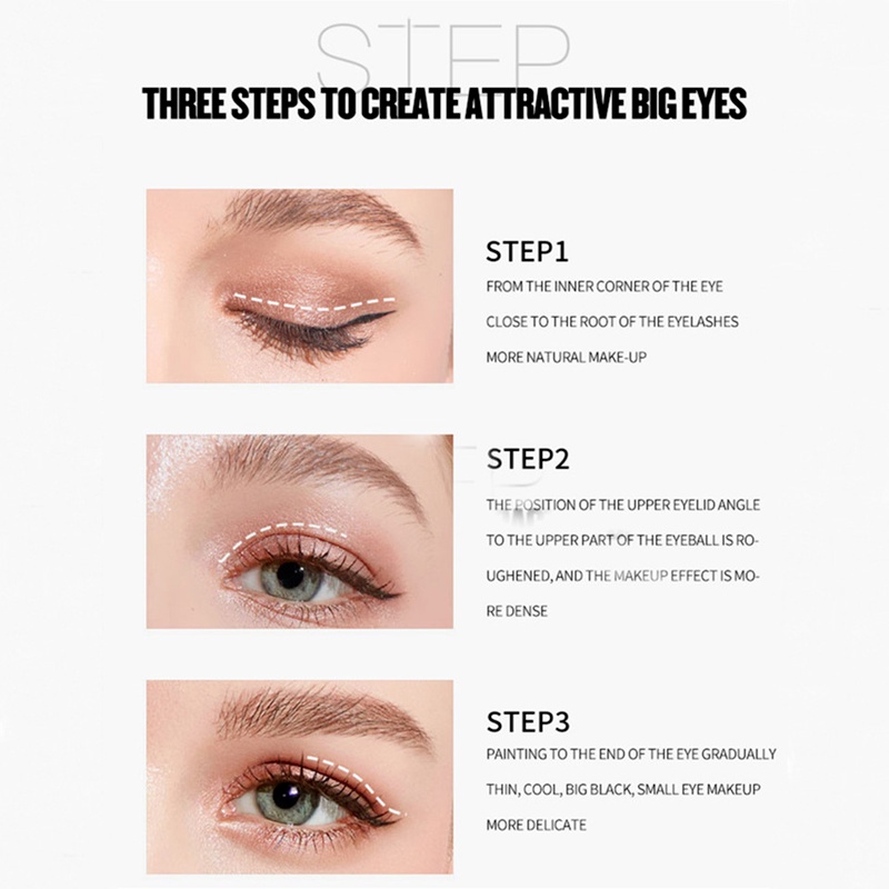 [Hàng mới về] Bút kẻ mắt chống nước chống mồ hôi lâu phai nhanh khô tiện lợi