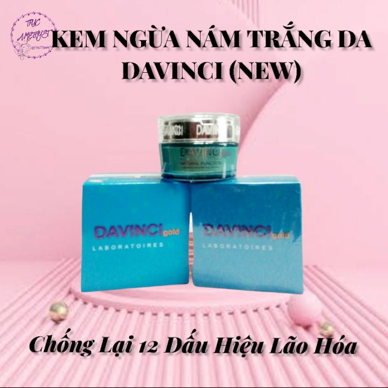 KEM NGỪA NÁM TRẮNG DA DAVINCI