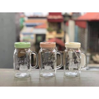 Ly Nước Thuỷ Tinh Lock&Lock Có Tay Cầm 630ml LLG002