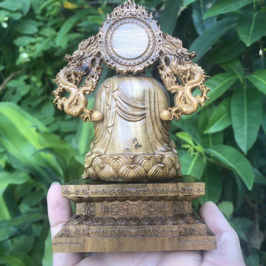 Tượng Phật Gỗ Mini Thờ Cúng