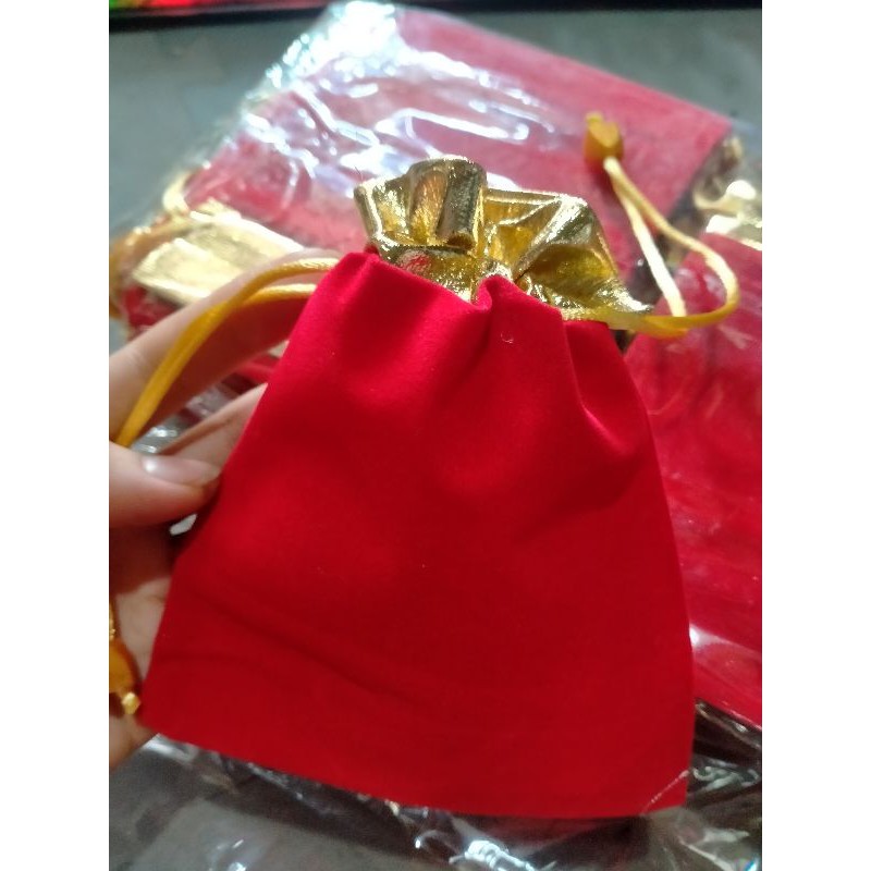 Túi nhung chuông rút KT 8*10