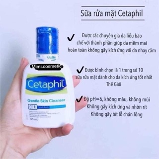 Sữa rửa mặt Cetaphil cleanser 591ml