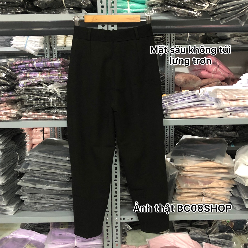 Quần Tây Baggy Dáng thụng Lưng Cao Basic có size BC128 | BigBuy360 - bigbuy360.vn