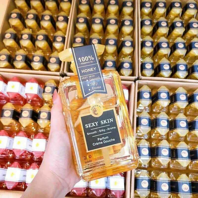 Sữa Tắm Nước Hoa Sexy Skin Lưu Hương Sang Trọng Quyến Rũ Pháp - 600ml