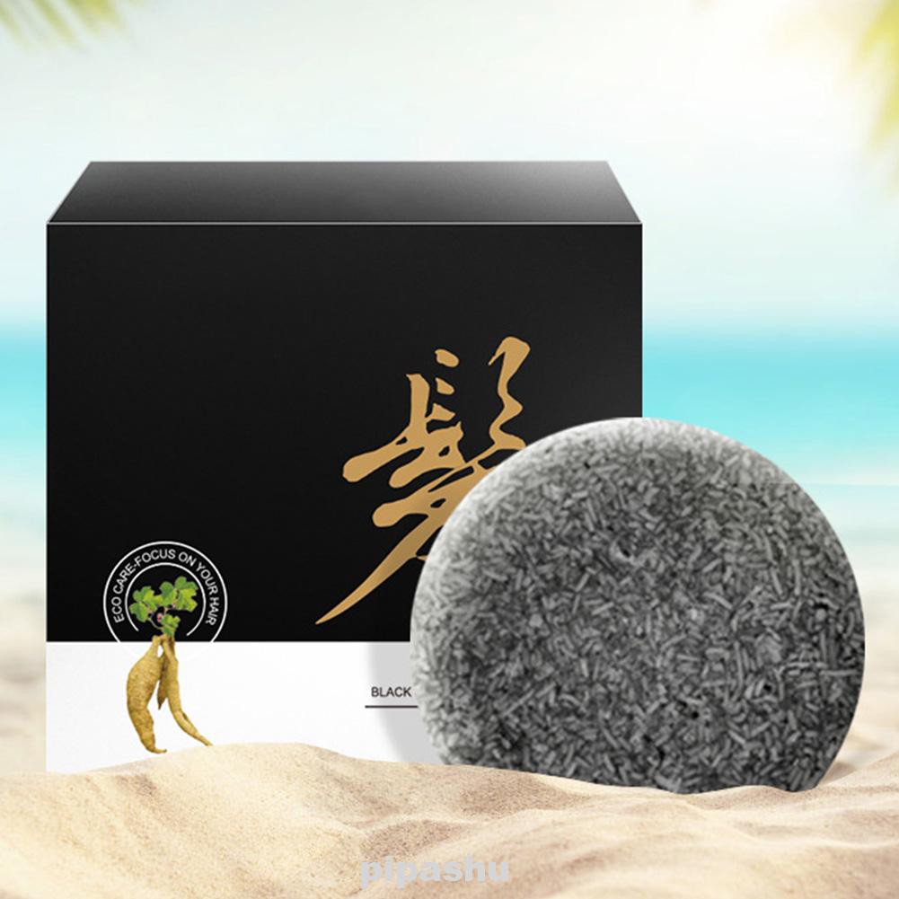 Home Daily Oil Control Promote Blood Circulation Natural Organic Anti Dandruff He Shouwu Hair Darkening Shampoo Bar