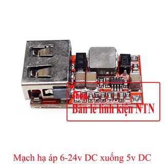 Module nguồn hạ áp 6-24v DC xuống 5v DC
