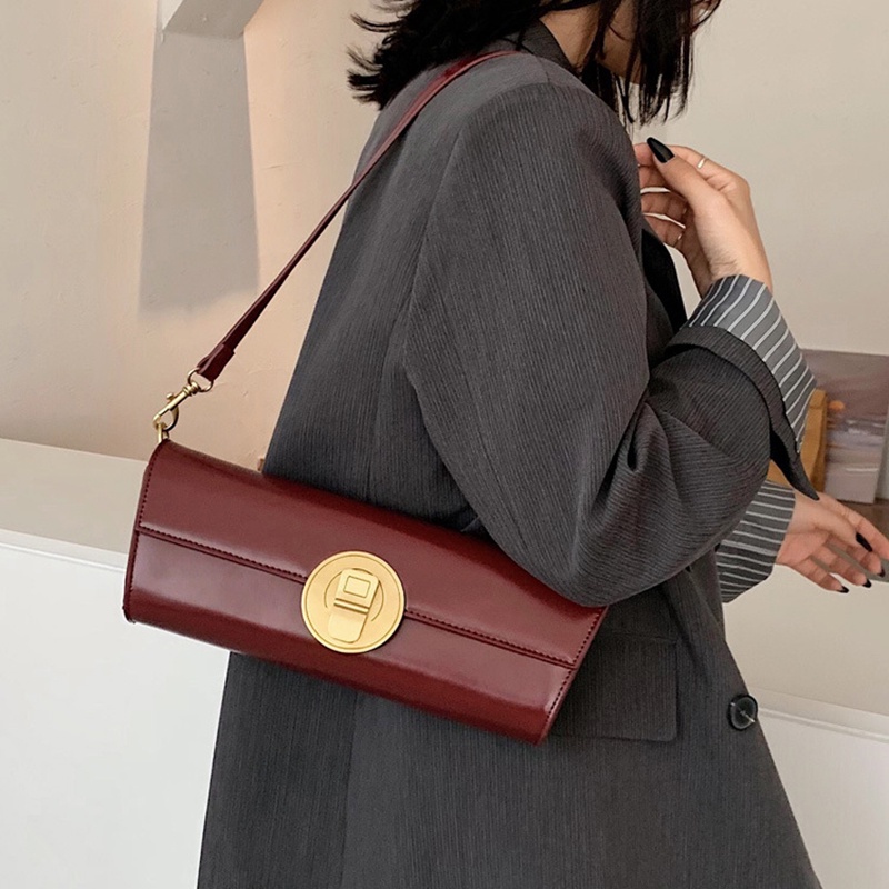 Túi đeo vai IELGY có khóa cài nam châm thời trang cho nữ