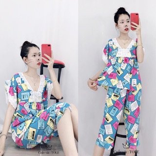 Bộ tole lửng mặc nhà