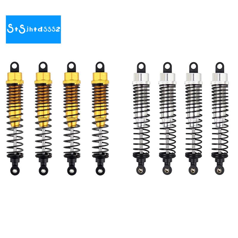 Set 4 Phuộc Nhún Giảm Xóc 108mm Bằng Hợp Kim Nhôm Cho Xe Điều Khiển Từ Xa 1 / 10 Hsp