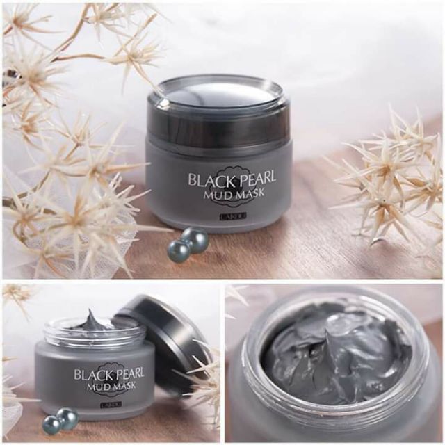 Mặt nạ bùn ngọc trai đen Laikou Black Pearl Mud Mask