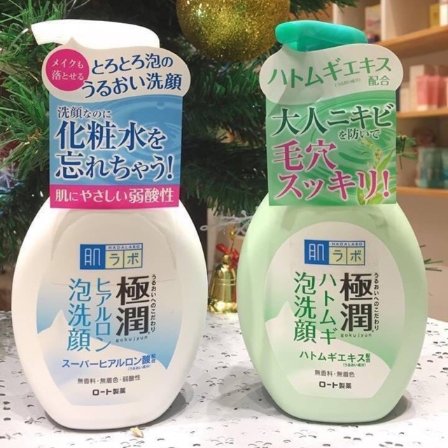 Sữa rửa mặt tạo bọt Hadalabo