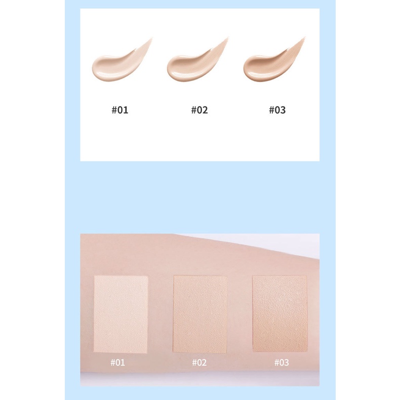 Kem nền che khuyết điểm chống thấm nước và lâu trôi cao cấp