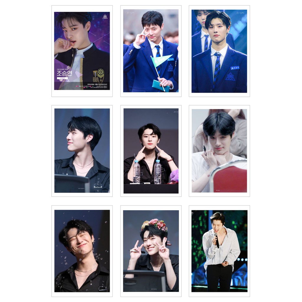 Lomo Card Ảnh CHO SEUNG YOUN - X1 ( 45 ảnh)