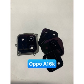 Cụm kính camera liền vành zin mới điện thoại oppo a16k