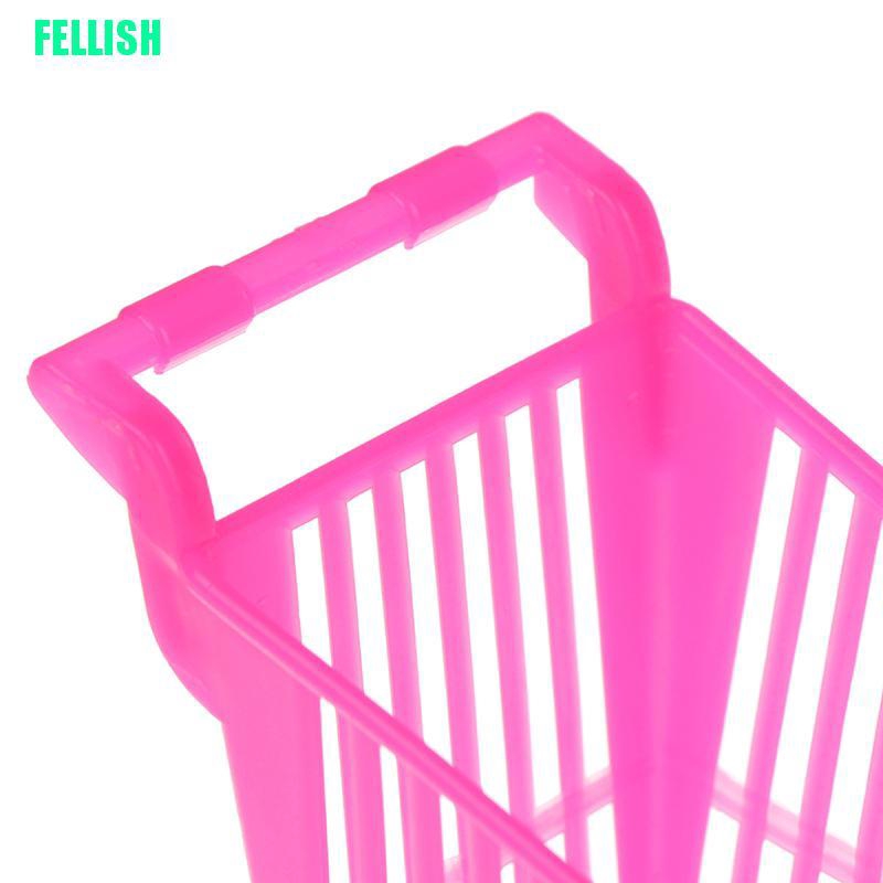 1 Xe Đẩy Mua Sắm Mini Dành Cho Búp Bê