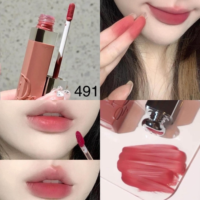 Chính hãng- Son DIOR Addict Lip Tint Mẫu Mới 2023 màu 451, 421,491,721, 561- LAMII BEAUTY