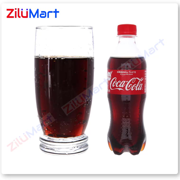 Lốc 6 chai nước ngọt Coca Cola loại 390ml