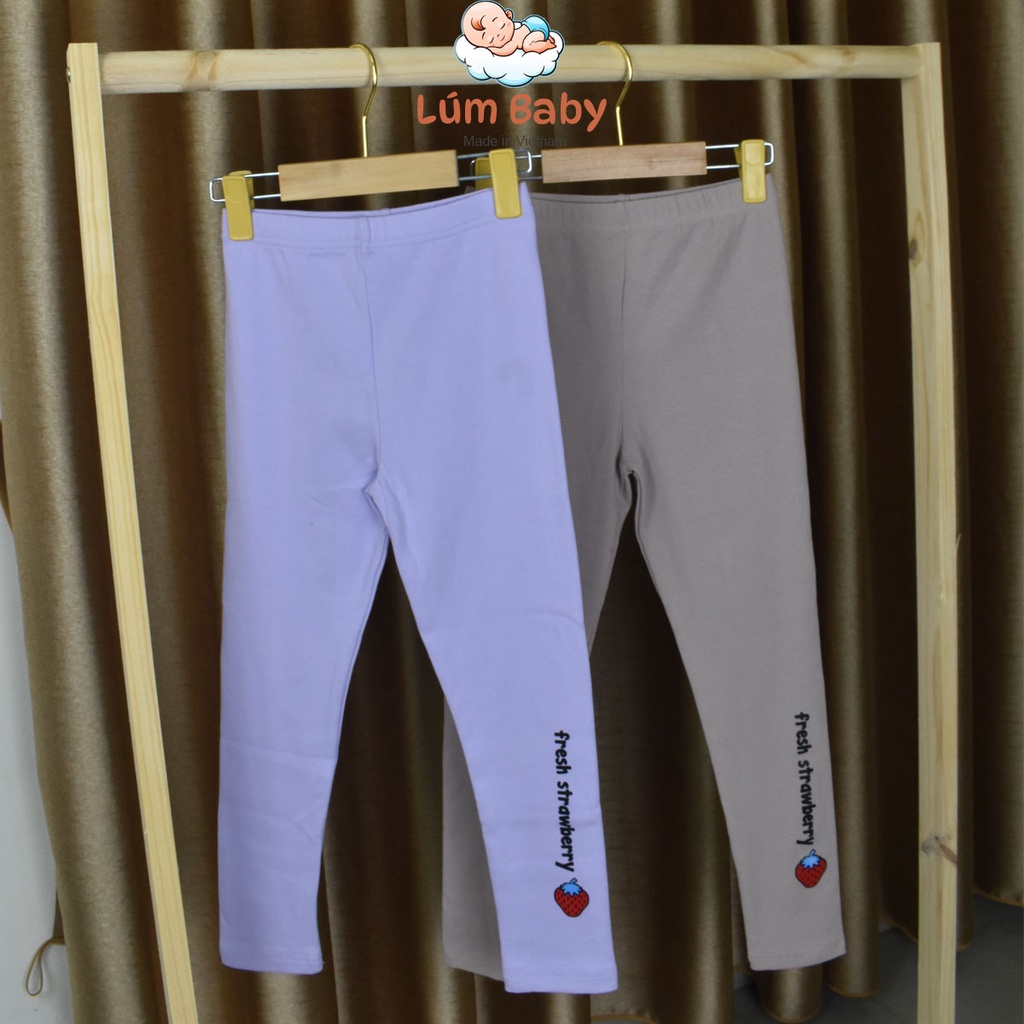 Quần legging cho bé gái 100% COTTON LB-KIDS