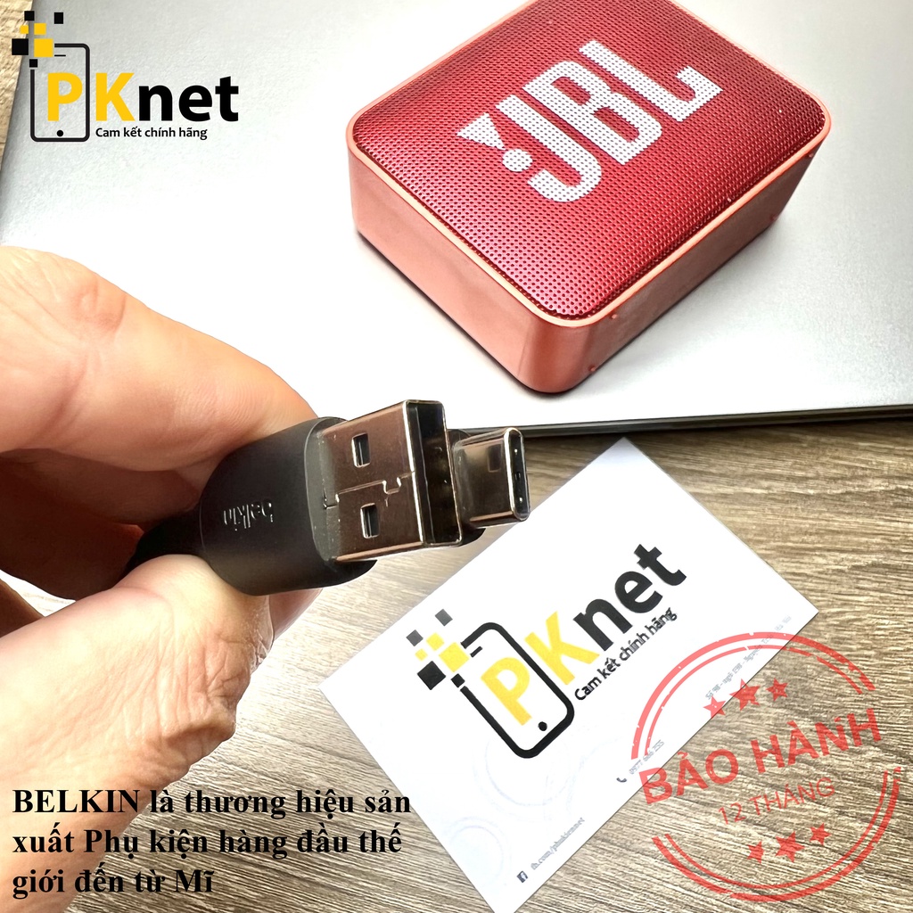 Cáp sạc type c Belkin  dài 1.5M và 1M thương hiệu Mỹ, USB to Type C.