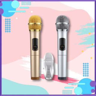 Combo 2 Micro hát Karaoke không dây trên ô tô Excelvan K18U
