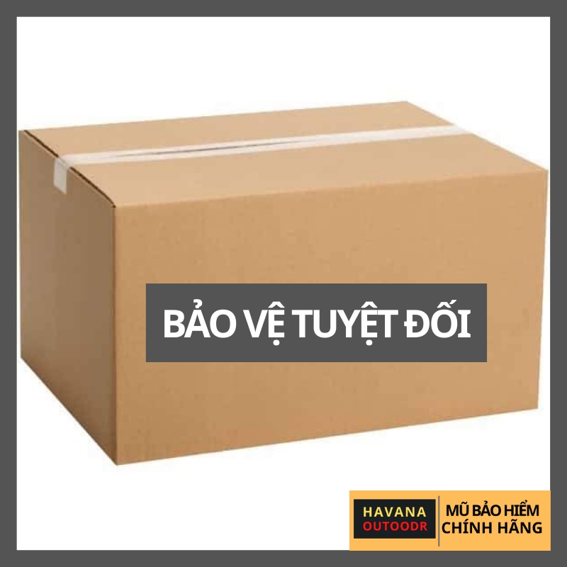 Hộp Carton,Hộp Gói Quà Bìa Cứng Chống Sốc Bảo Vệ Mũ An Toàn - Phụ Kiện Hộp Tặng Kèm Havana Store