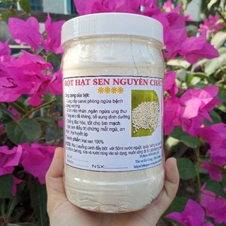 Bột hạt sen nguyên chất 500gr