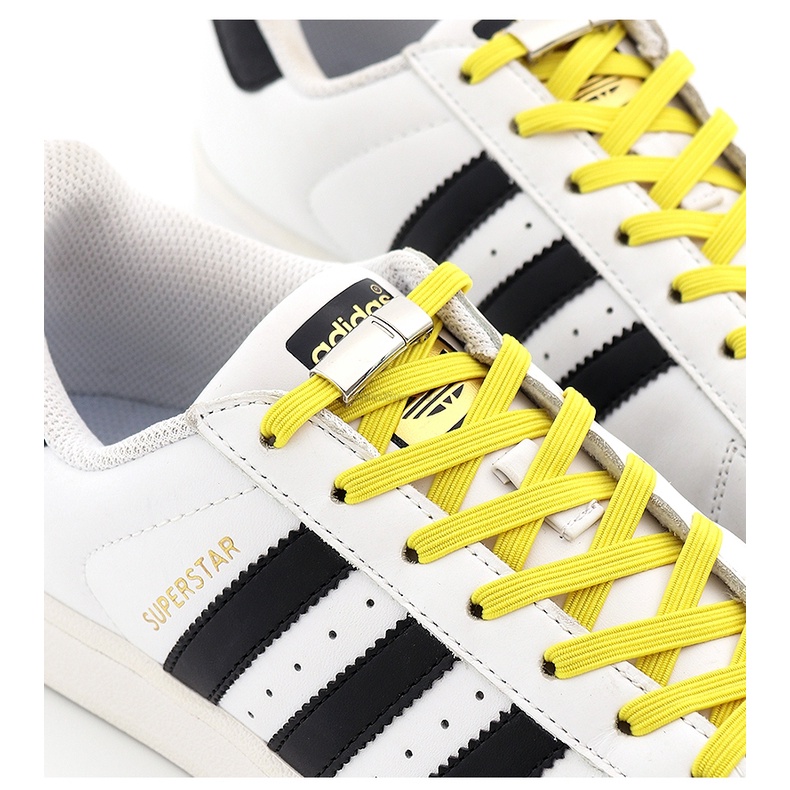 Dây Giày Khóa Từ Tính Co Giãn Không Cần Buộc Dành Cho Giày Lười Trẻ Em Người Lớn Một Kích Thước Phù Hợp Với Tất Cả Các Loại Giày