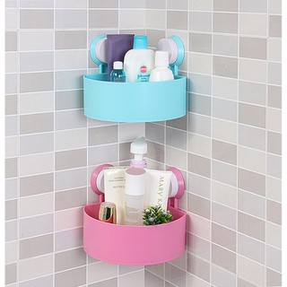 Kệ góc nhà tắm để đồ hút chân không