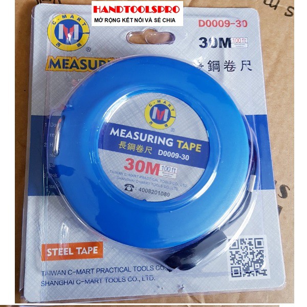 30m Thước cuộn D0009-30 C-MART