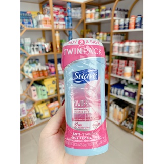 Sáp lăn khử mùi Suave 24 Hour Protection Powder Anti-perspirant Invisible Solid 74g cho nữ - Maria Mart