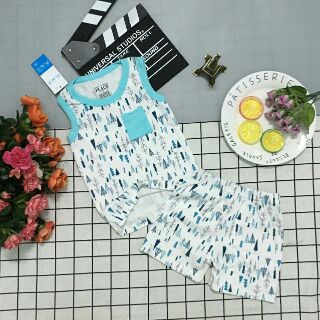 Combo 10 bộ  ba lỗ bé trai